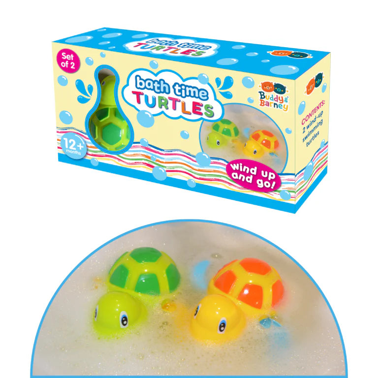 Bath Time Swimming Turtles