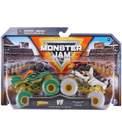 Monster Jam Dragon vs Tempest Steed