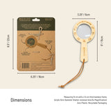 Eye Spy Glass Eco Bamboo 5x Magnifying Glass