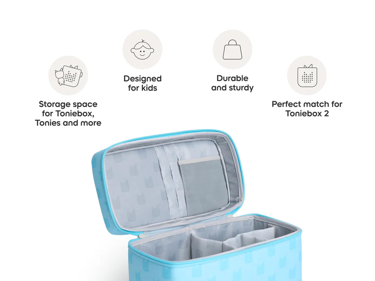 Toniebox All in One Carrying Case Sky Blue