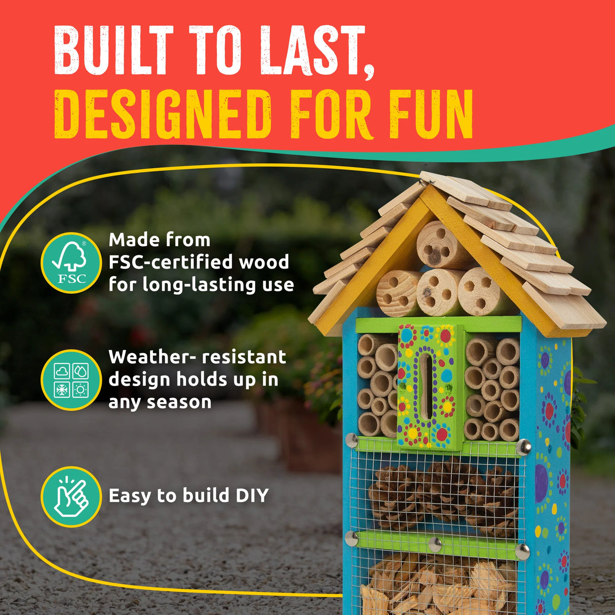 Bug Hotel Woodworking Kit