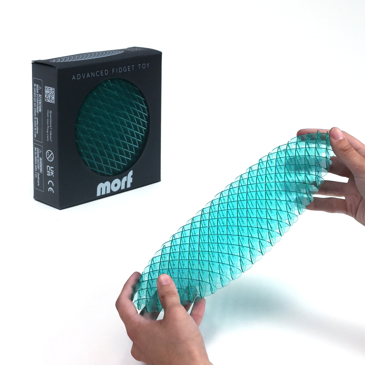 Morf Fidget Worm Blue Big