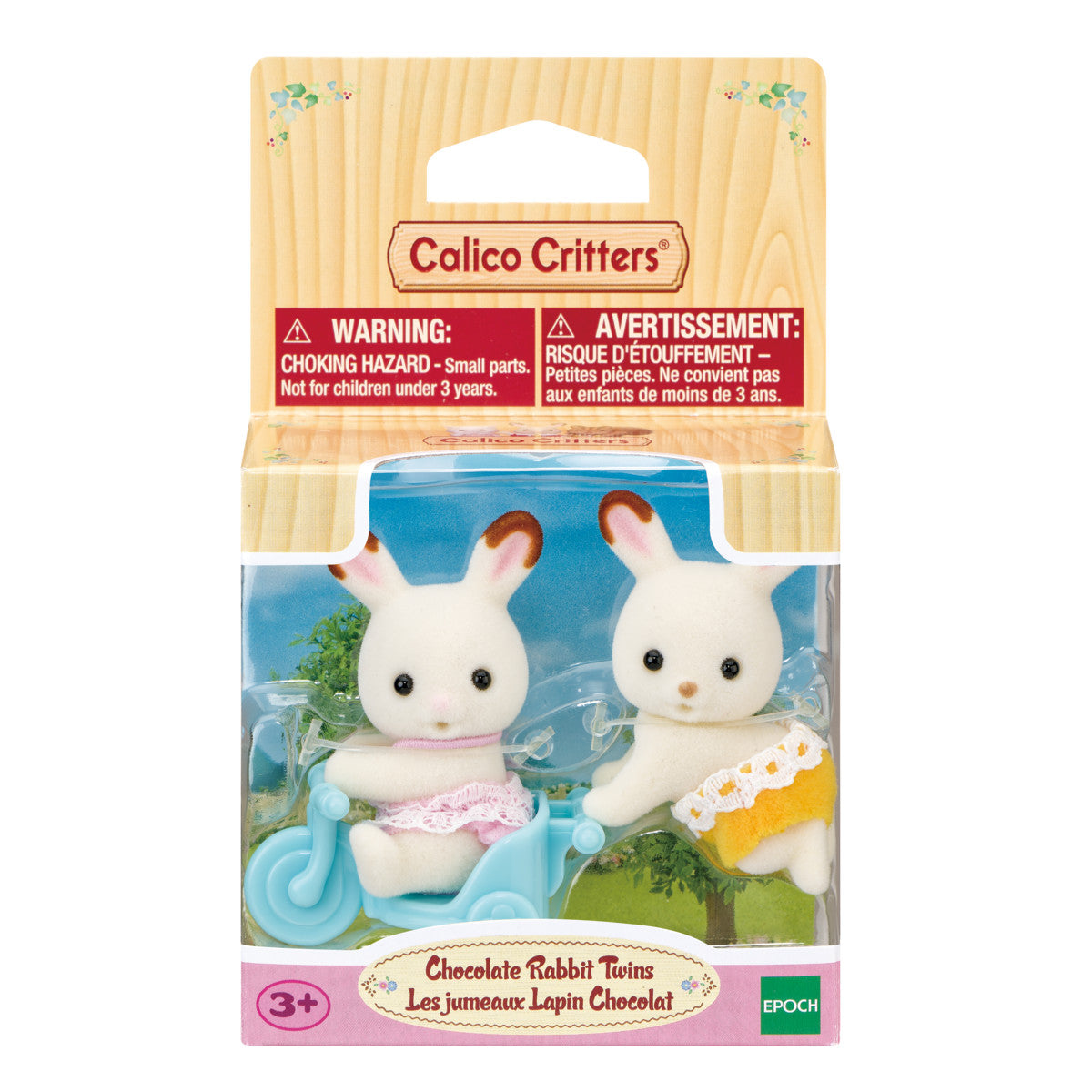 Calico Critters Chocolate Rabbit Twin