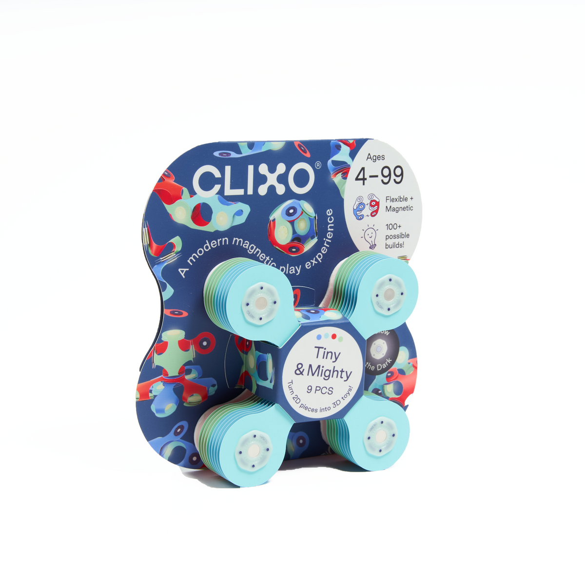 Clixo Tiny and Mighty 9 Pieces Marine