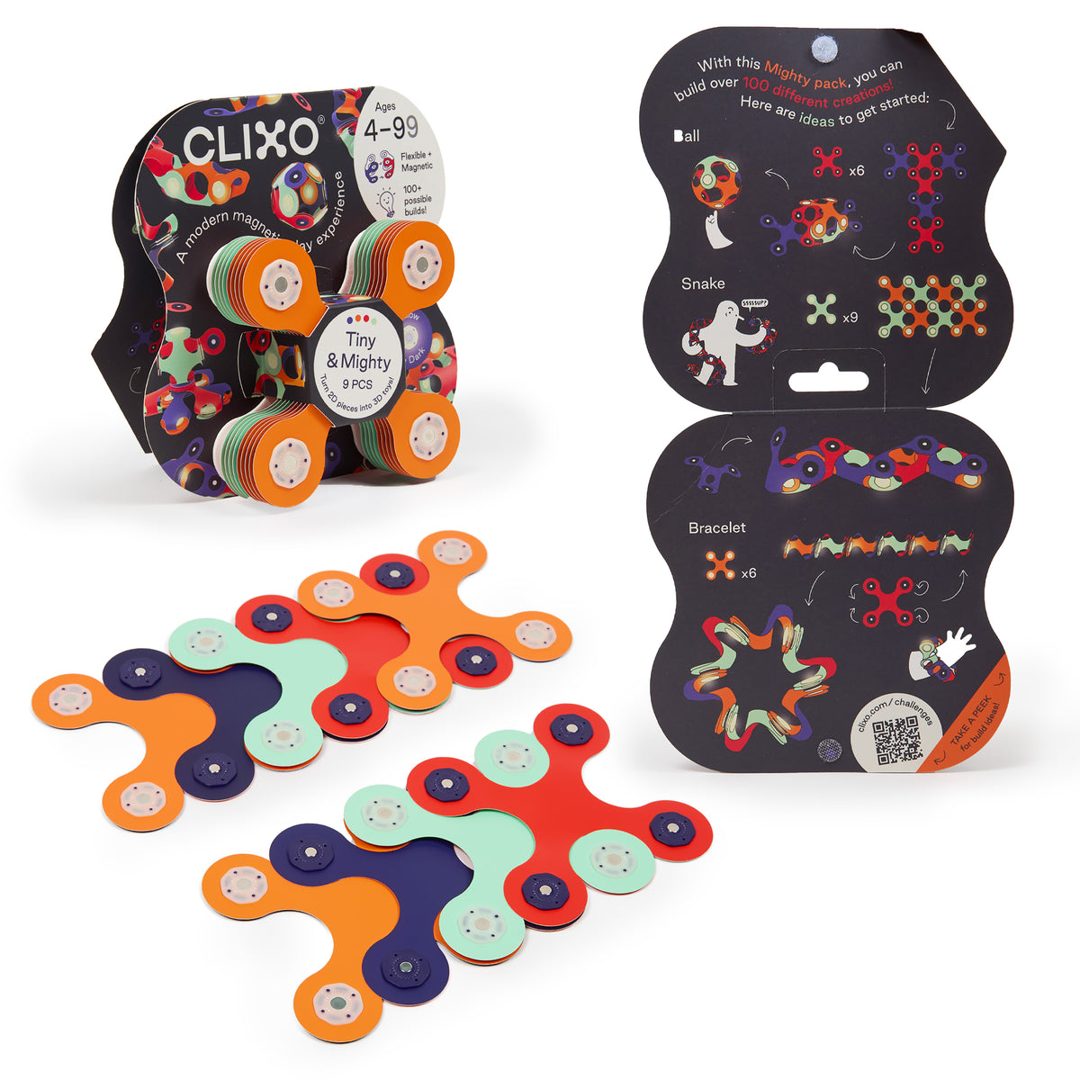 Clixo Tiny and Mighty 9 Pieces Space