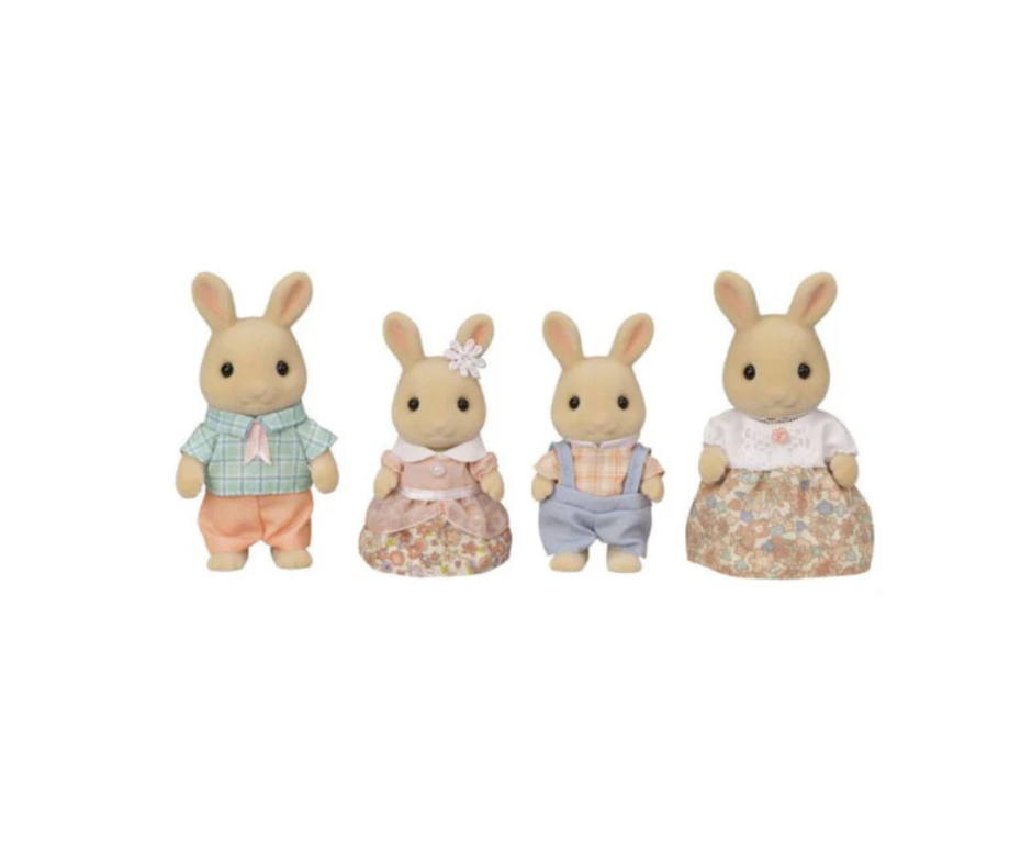 Calico Critters Milk Rabbit Family