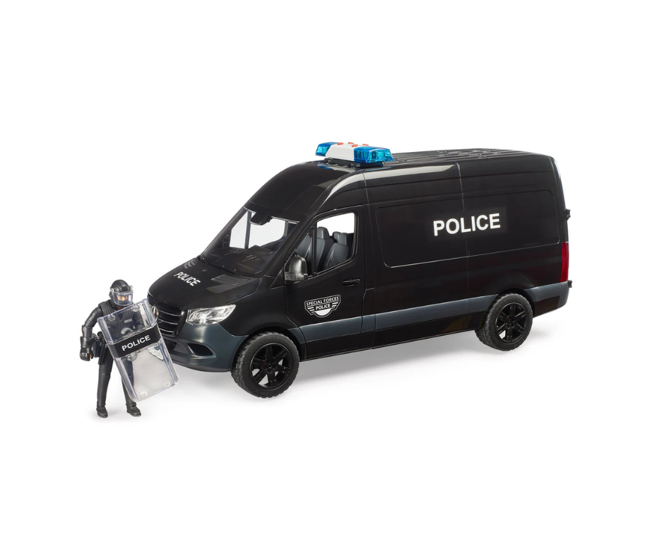MB Sprinter Police Special Forces with Policeman
