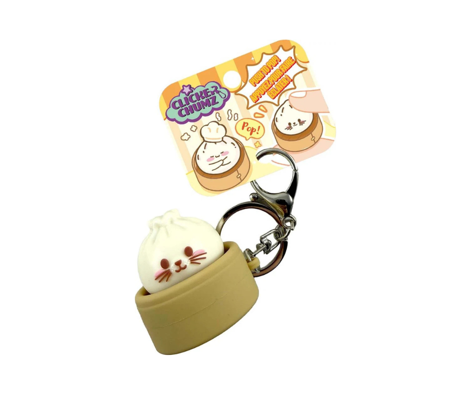 Clicker Chumz Push to Pop Dumpling Charm