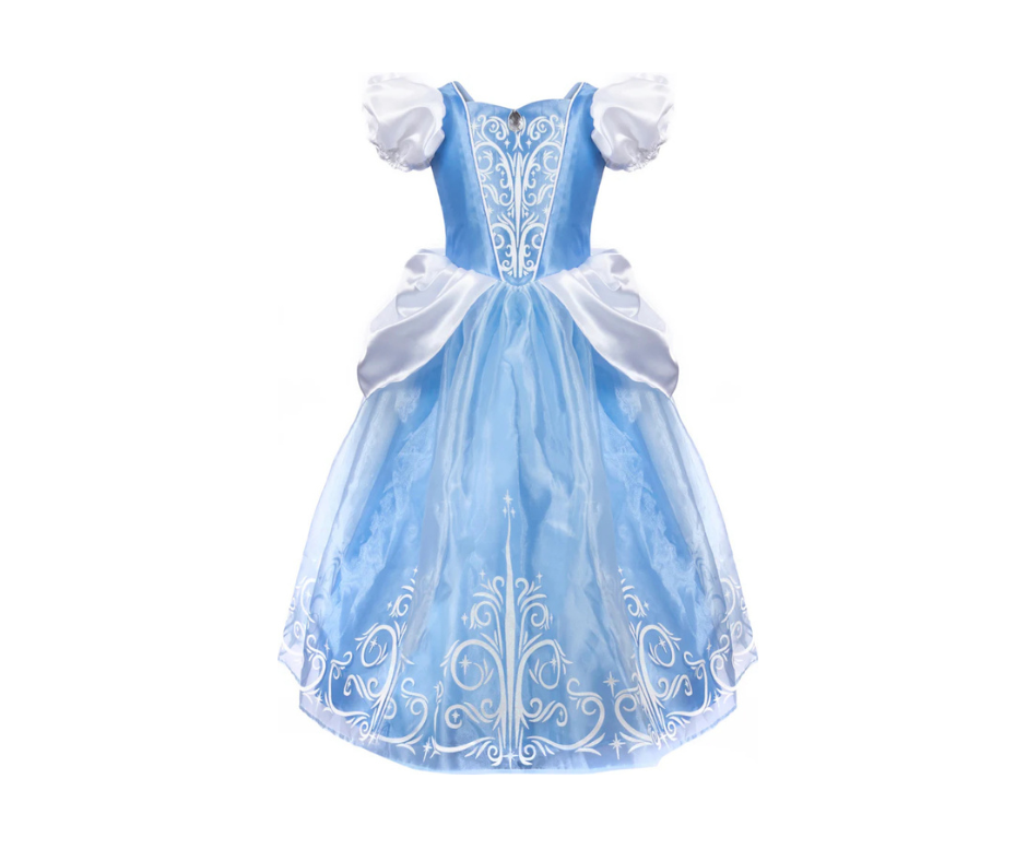 Once Upon a Princess Glass Slipper Dress Size 7-8