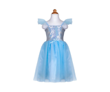 Sequin Princess Dress Blue Size 5-6