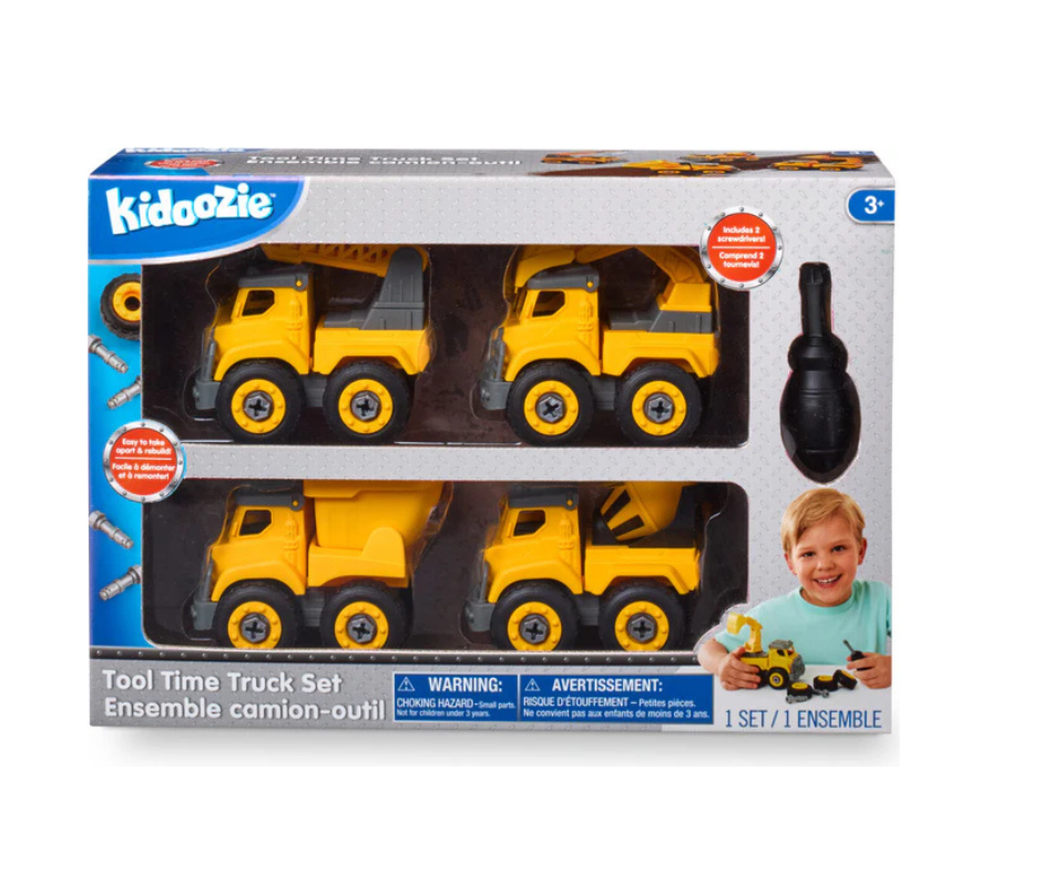 Kidoozie Tool Time Truck Set