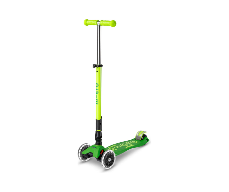 Maxi Deluxe Foldable Neon LED Parrot Green