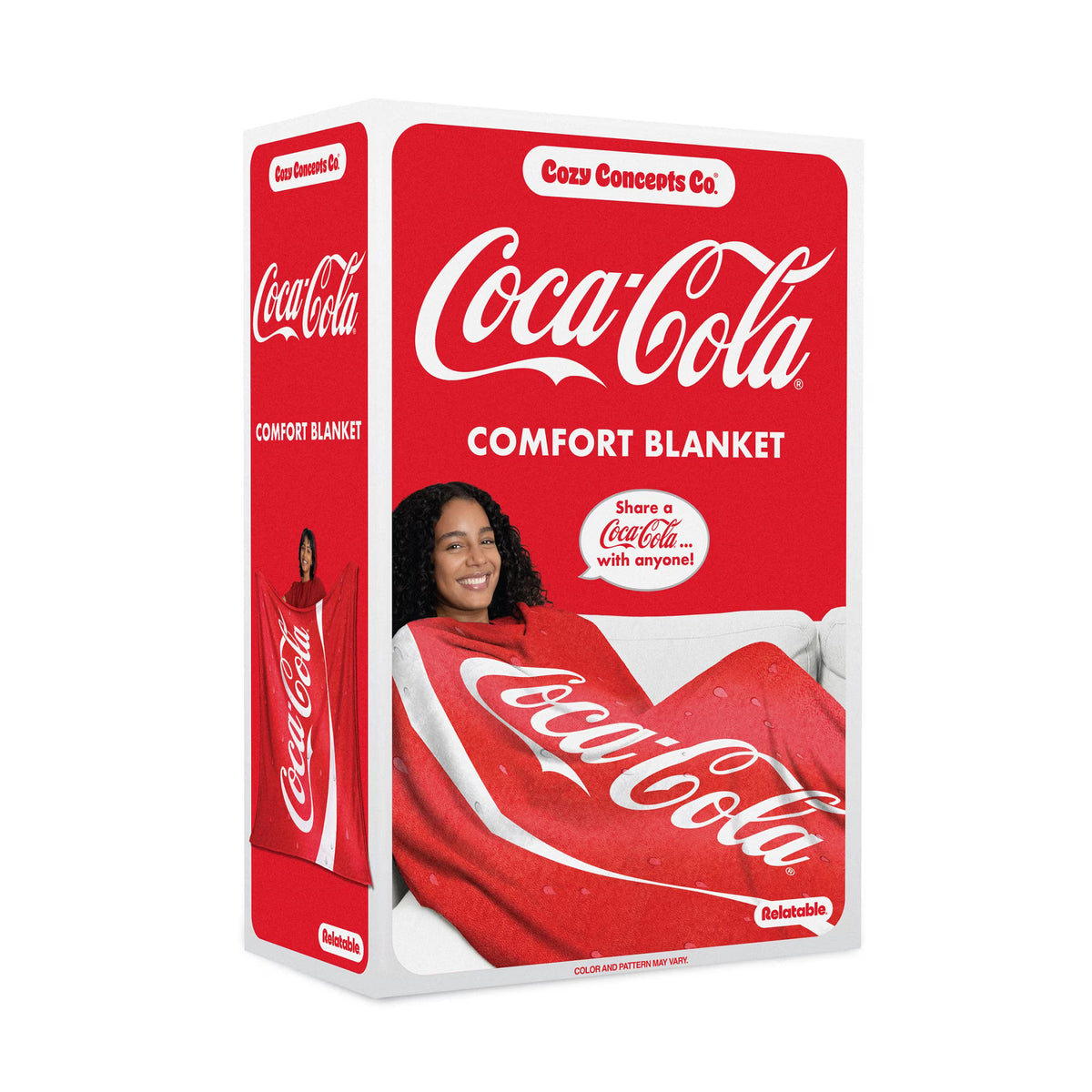 Cozy Concepts Coca Cola Blanket