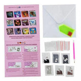 Crystal Art Card Kit Tiger