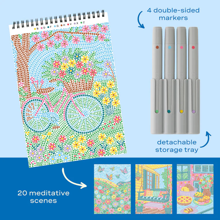 FlowArt Dot By Letter Cozy Cottage