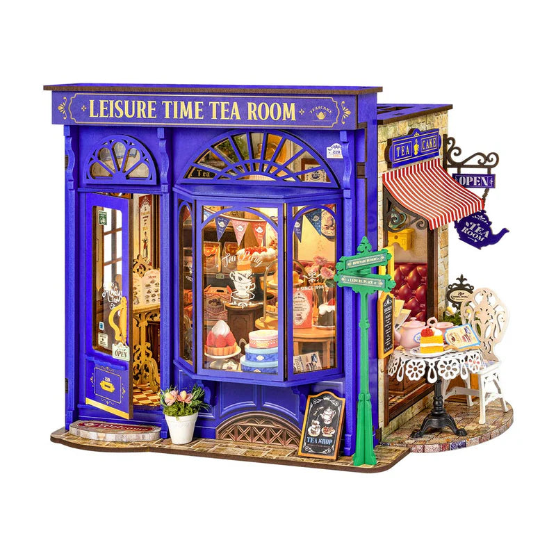 Leisure Time Tea Room Miniature House DIY