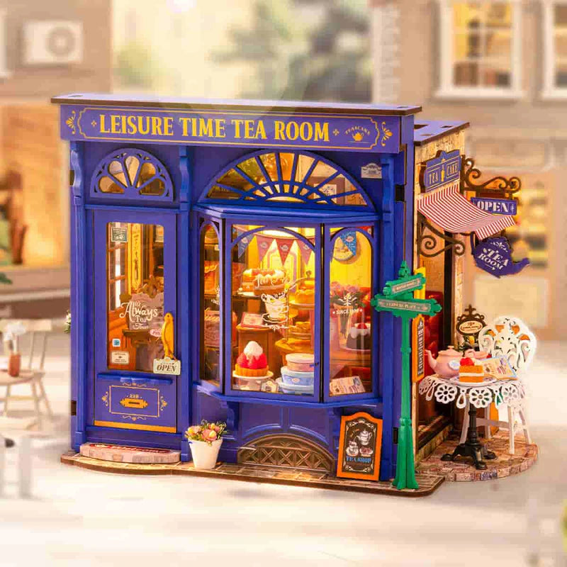 Leisure Time Tea Room Miniature House DIY