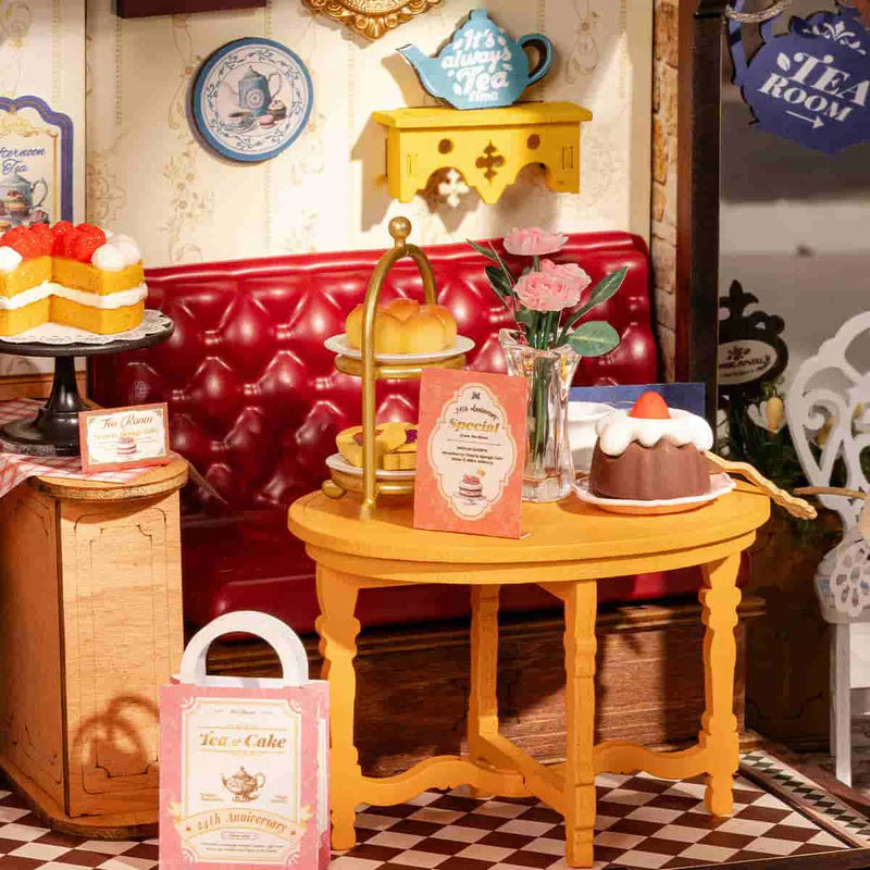 Leisure Time Tea Room Miniature House DIY