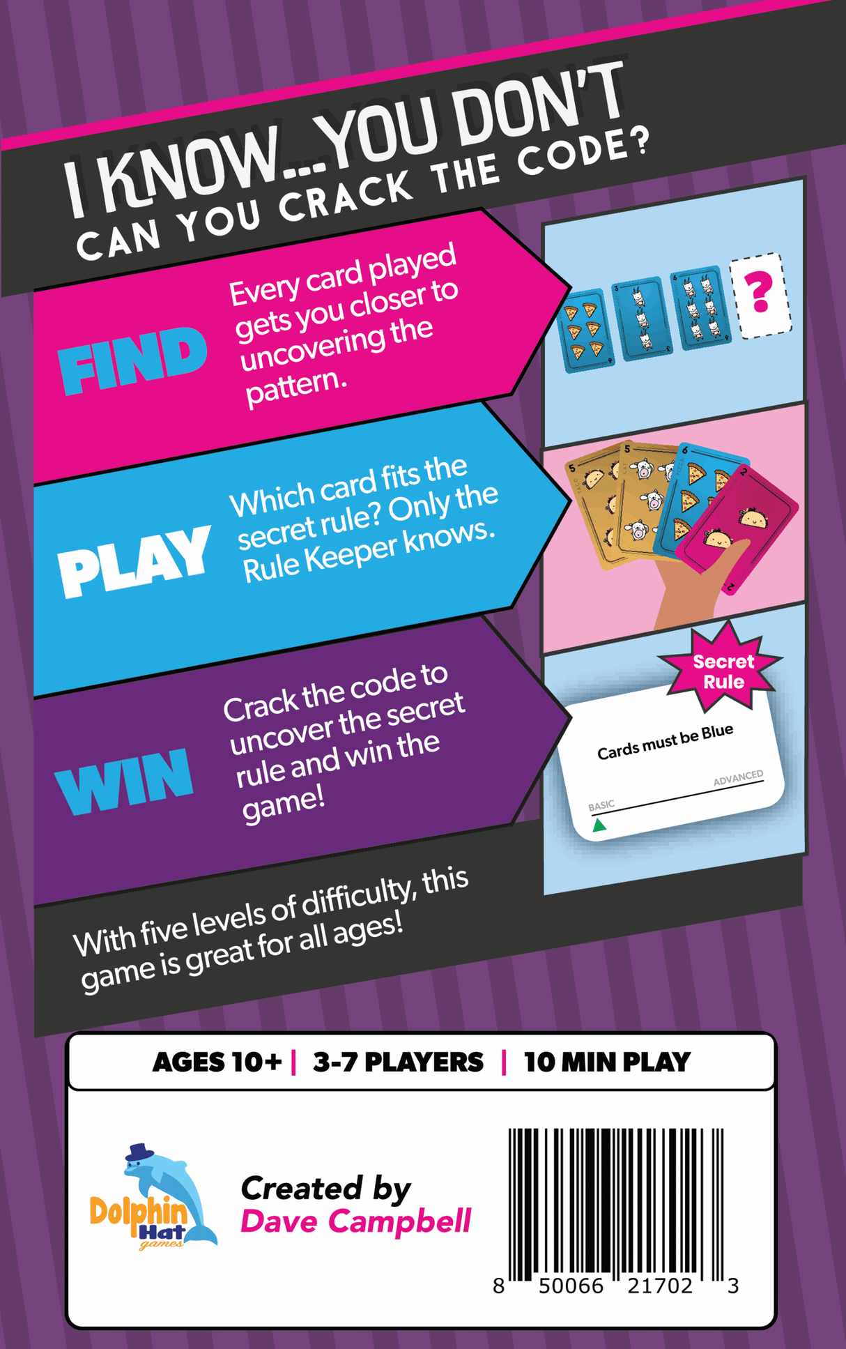 I Know, You Don't Can You Crack the Code?