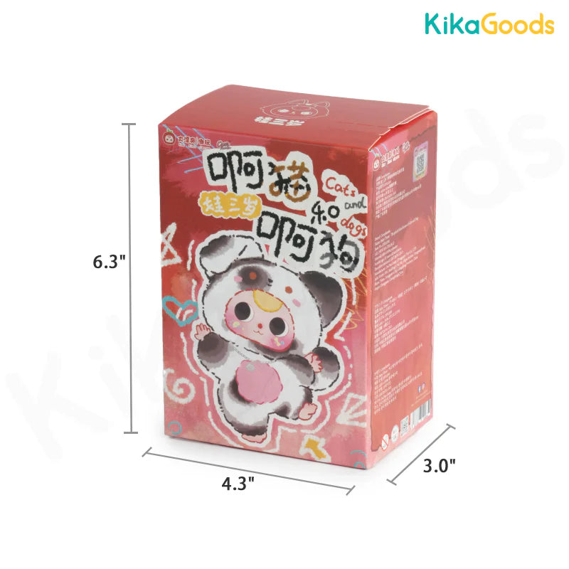 Baby Three Cat & Dog Plush Blind Box