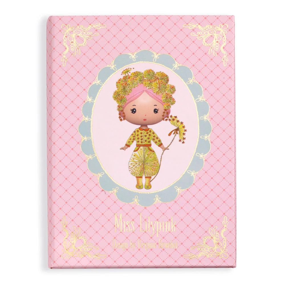 Tinyly Miss Lilypink Dress up Removable Stickers