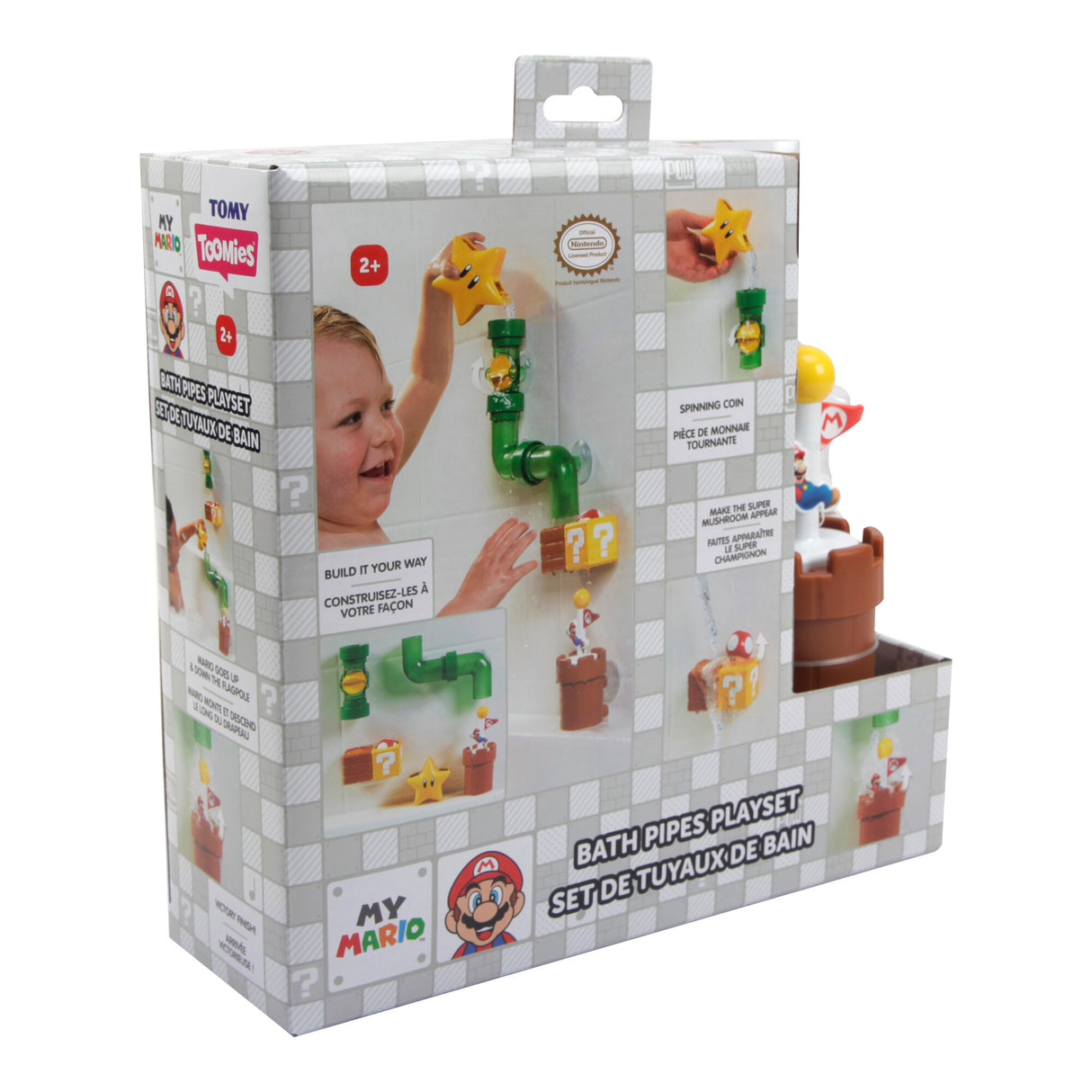 Toomies My Mario Bath Pipes Playset