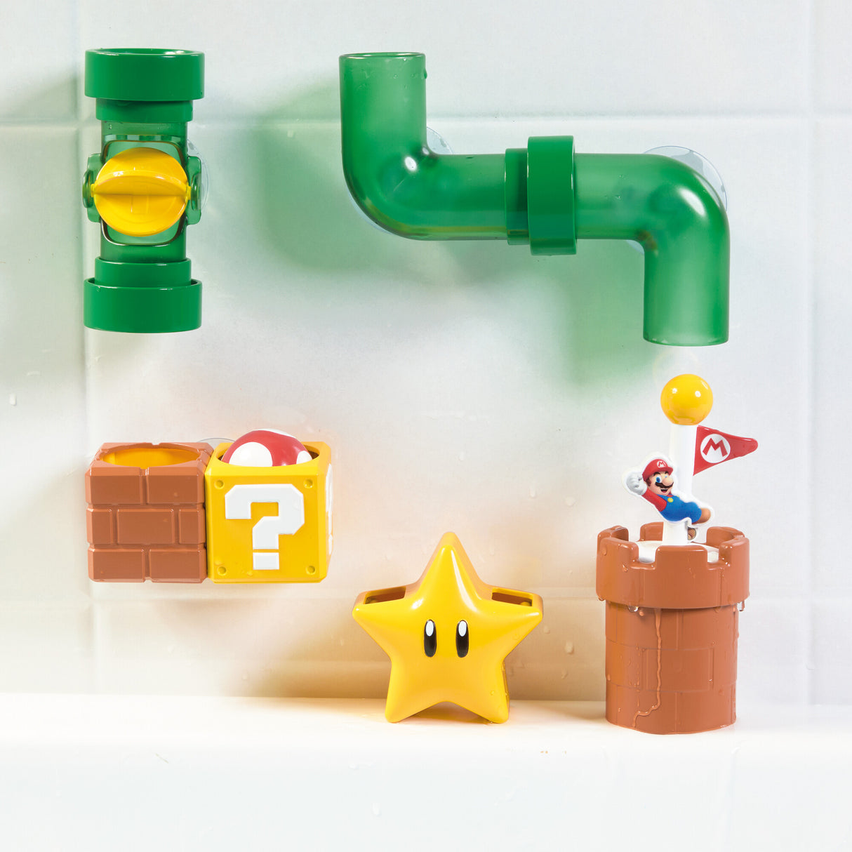 Toomies My Mario Bath Pipes Playset