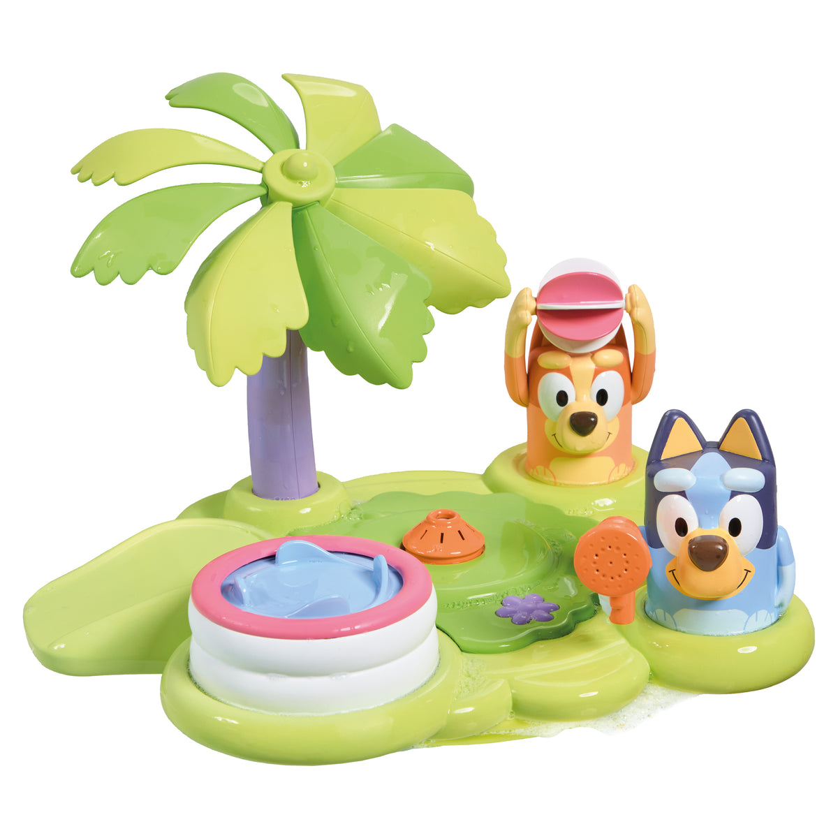 Bluey Bath Island Bath Toy