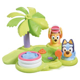 Bluey Bath Island Bath Toy