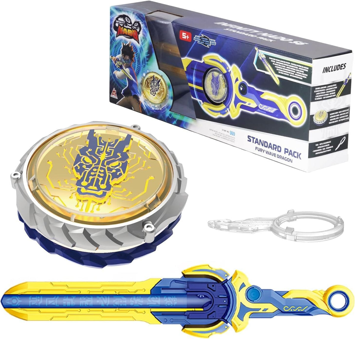 Fury Wave Dragon Sword and Nado