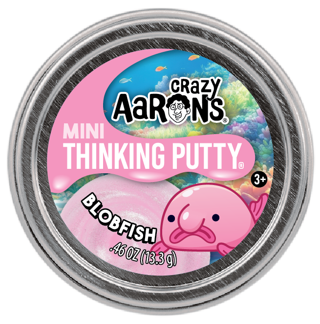 2" Mini Thinking Putty Blobfish