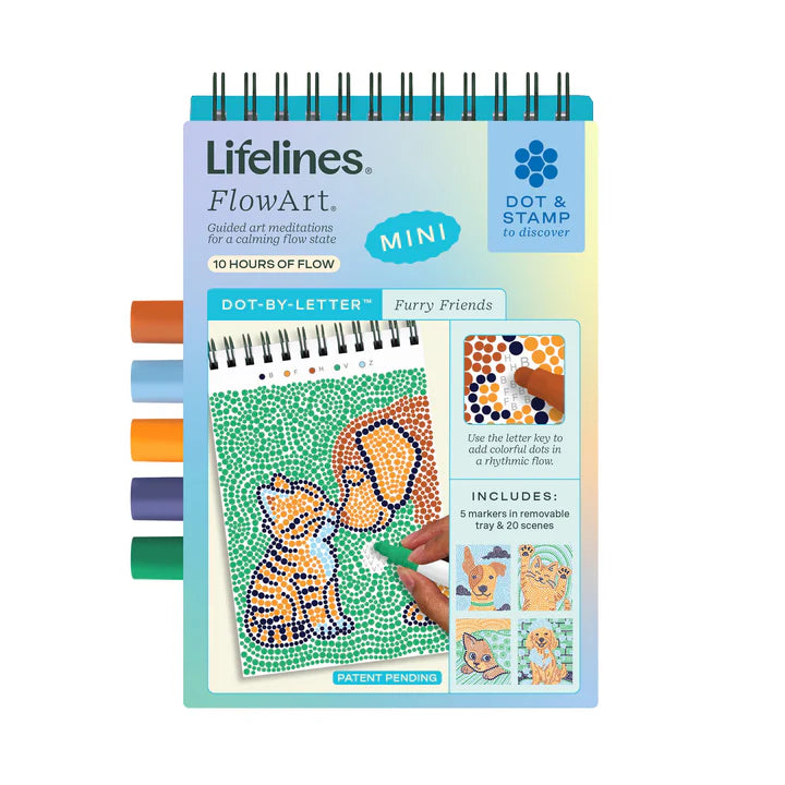 FlowArt Mini Dot By Letter Furry Friends