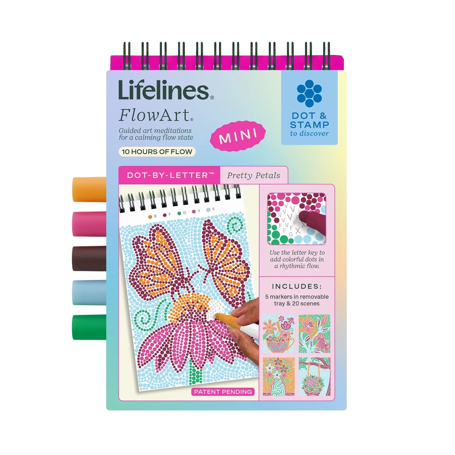 FlowArt Mini Dot By Letter Pretty Petals