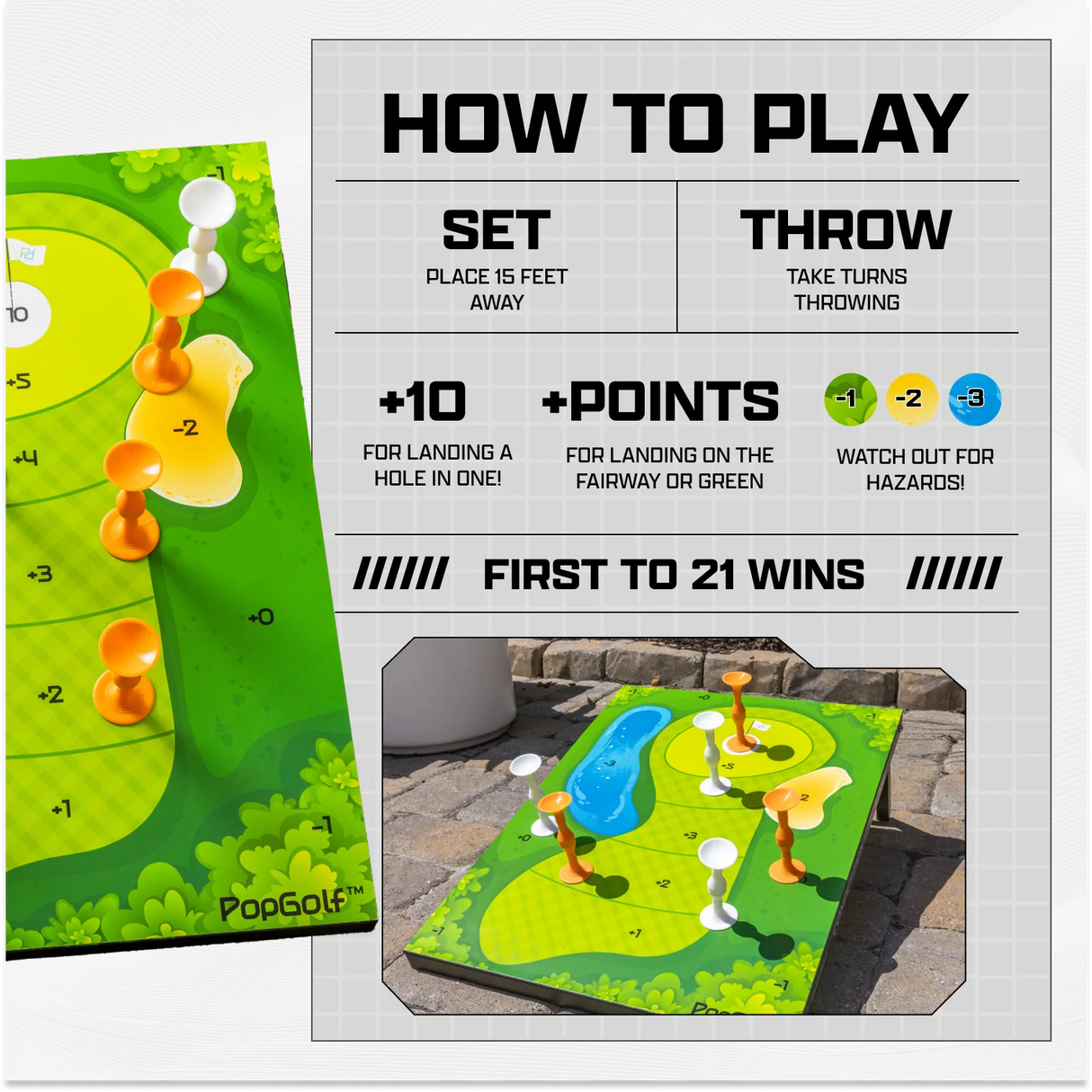 PopGolf Board Edition Complete Set