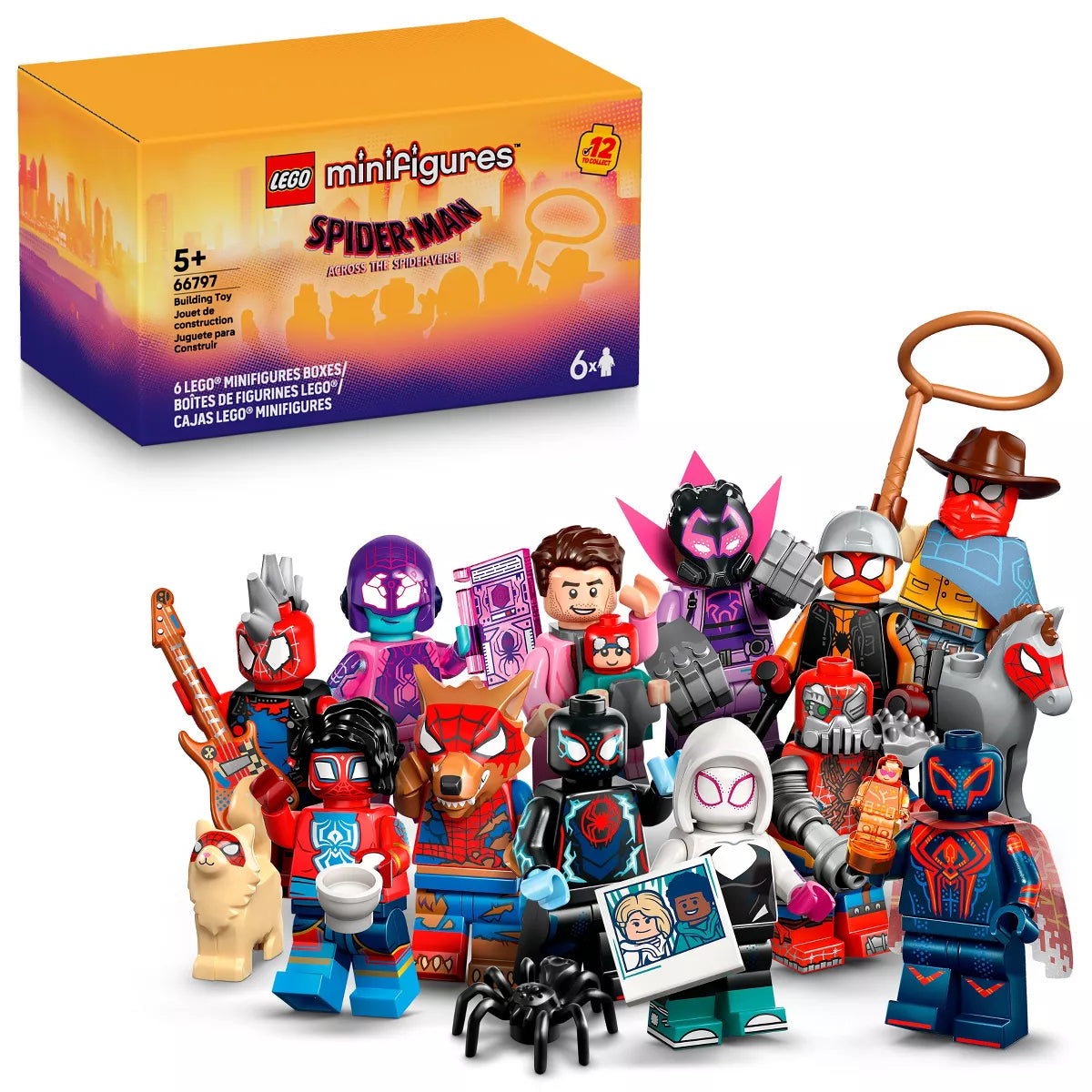 Lego Minifigures Spider-Man Across the Spider Verse