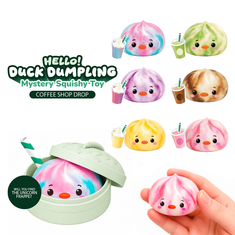 Hello Duck Dumpling Mystery Coffee Shop Drop Mini