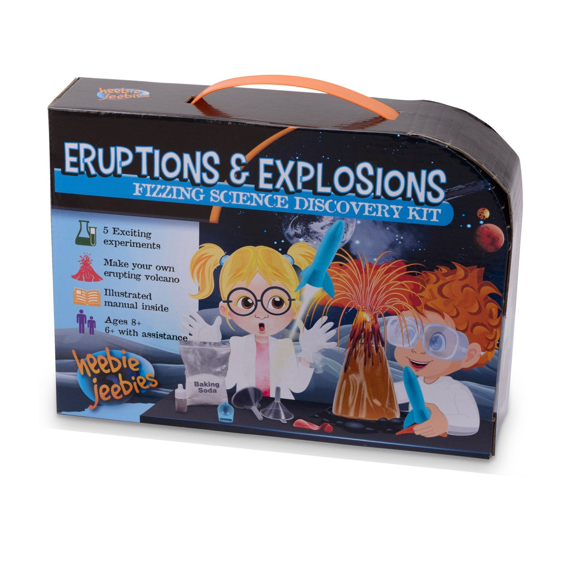 Fizzing Science Discovery Kit Eruptions & Explosions - Toy Box Michigan