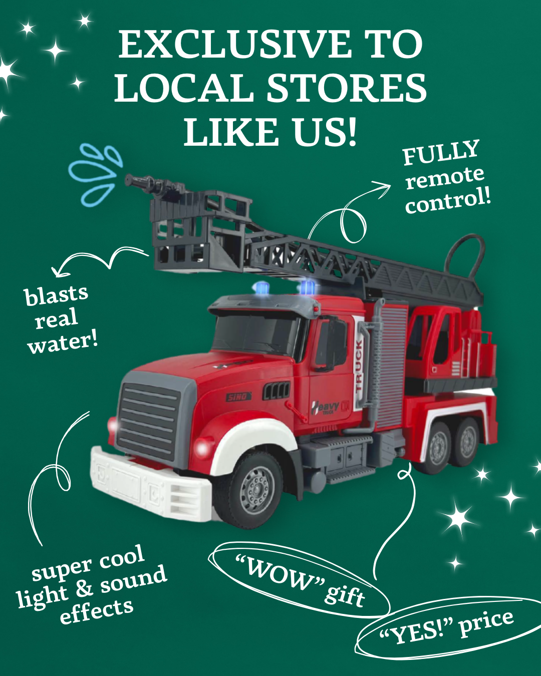 Hydro Blaze RC Fire Truck