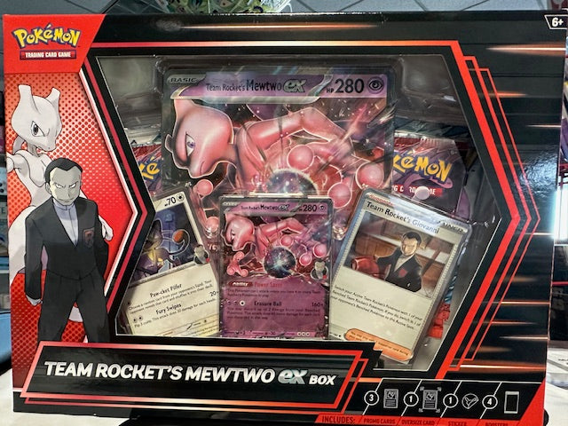 Team Rocket's Mewtwo ex Box