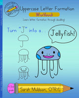 Doodles Uppercase Letter Formation Workbook