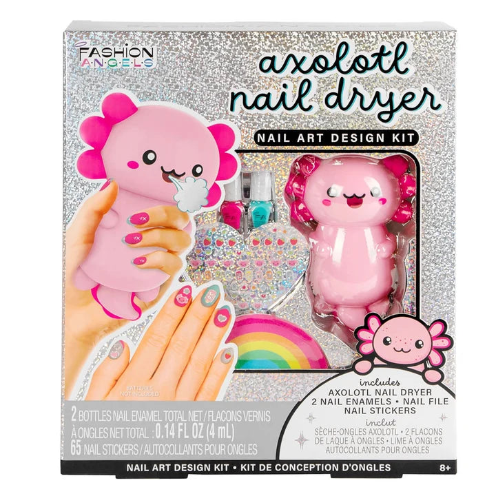 Axolotl Nail Dryer Nail Design Kit