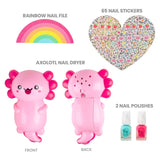 Axolotl Nail Dryer Nail Design Kit