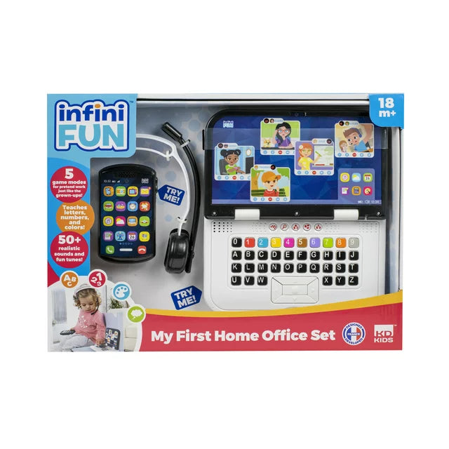 Infinity Fun My First Home Office Set – Toy Box Michigan