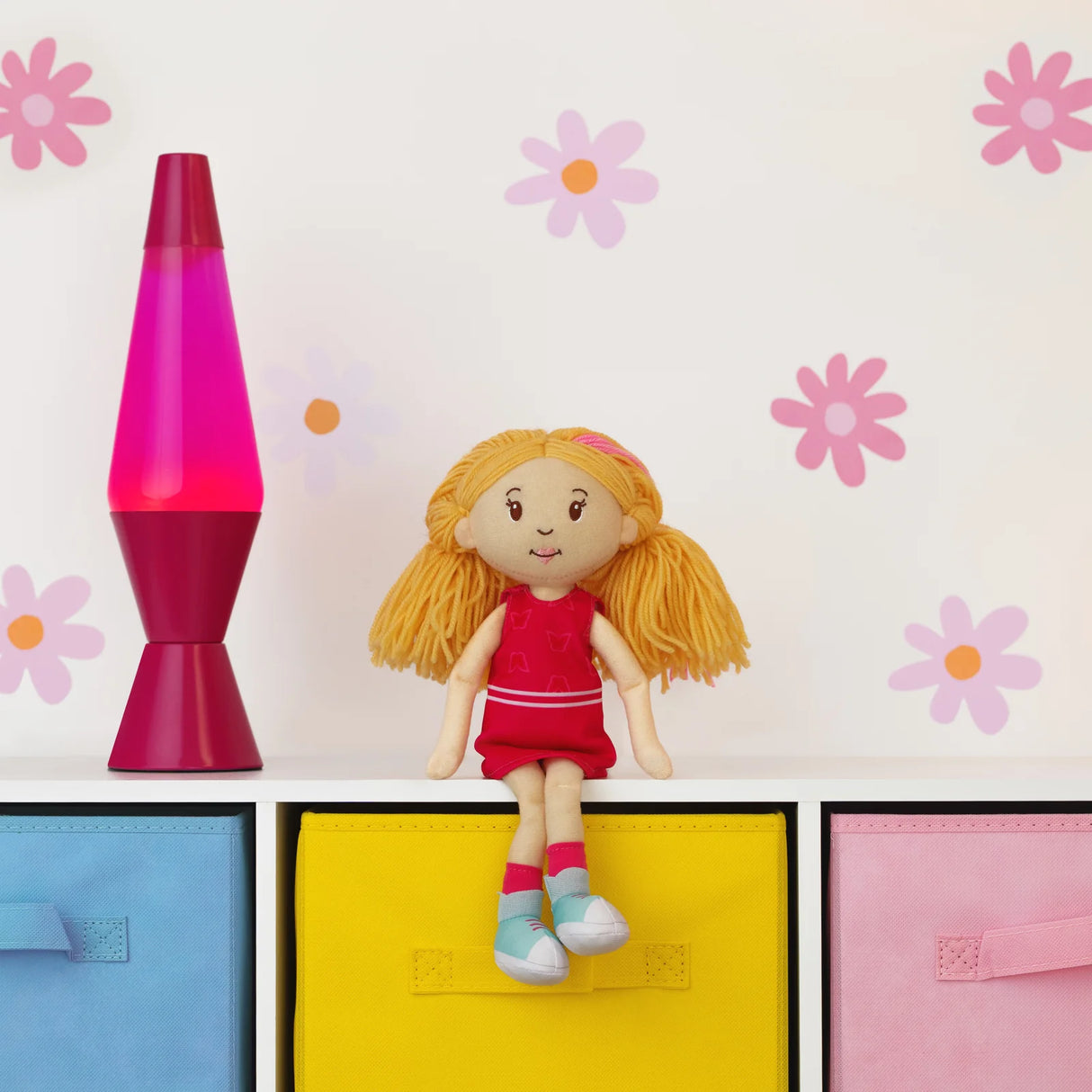 Groovy Girls Peach Skin Blonde Hair Rose