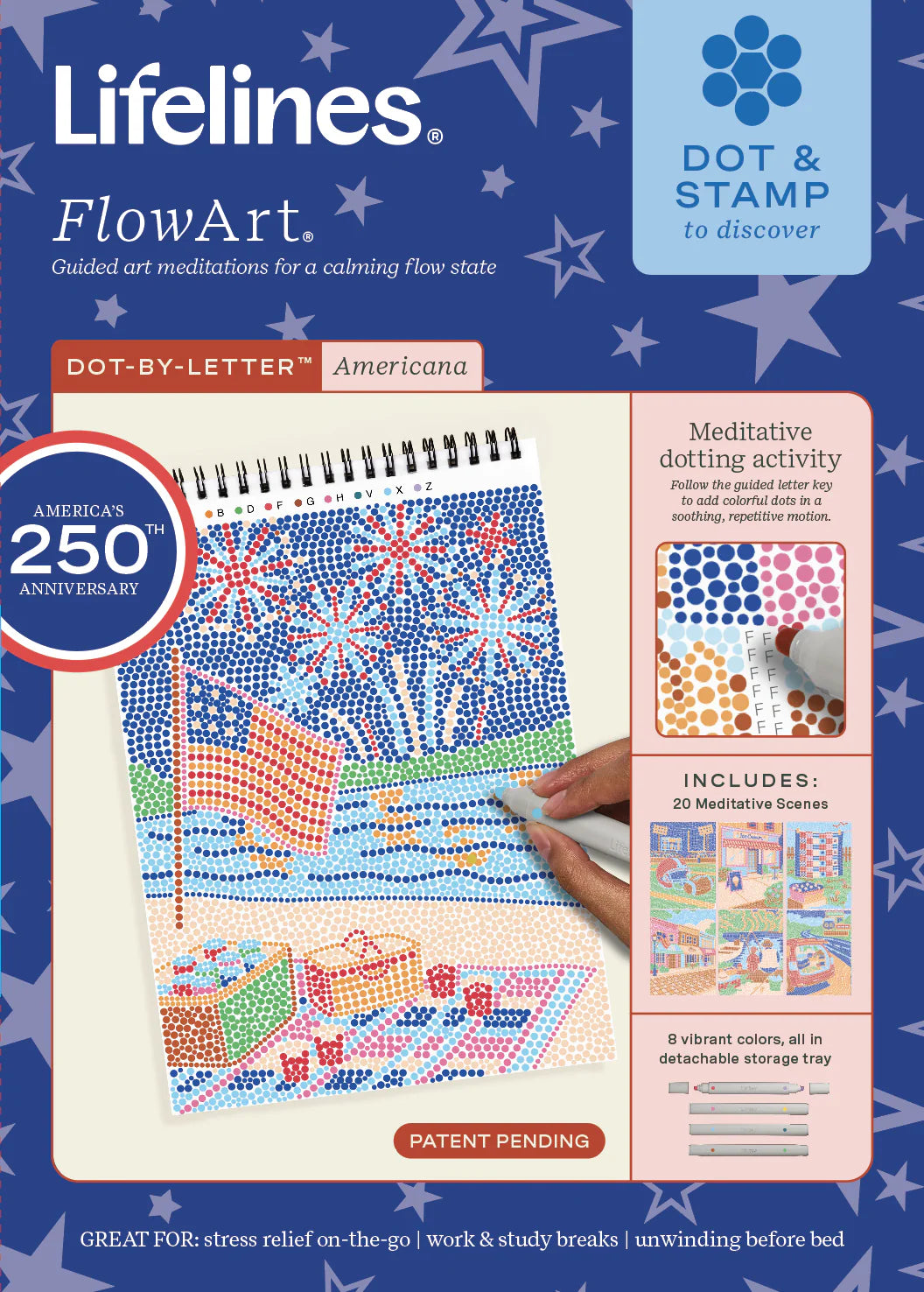FlowArt Dot By Letter Americana