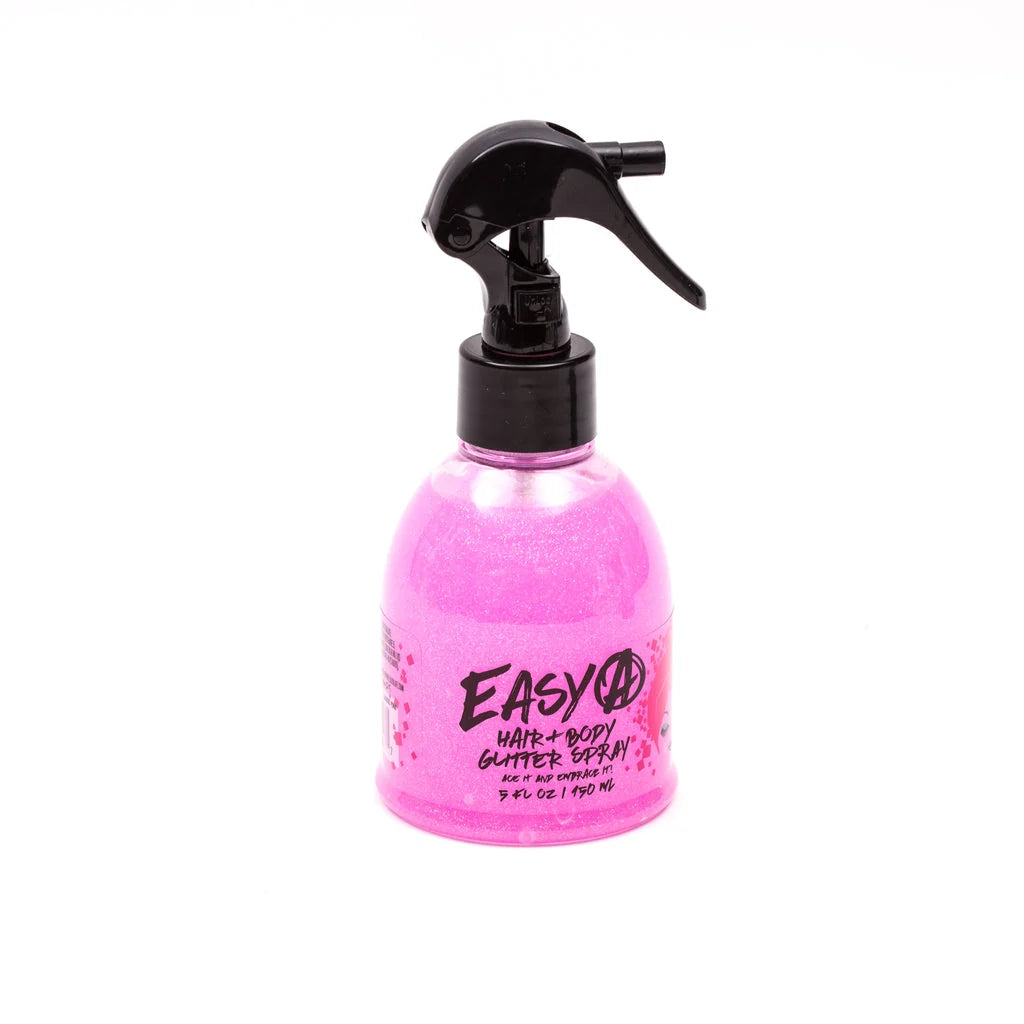 Hair & Body Glitter Spray Pink