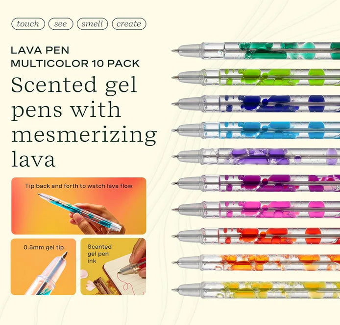 Scented Lava Pens 10 Pack