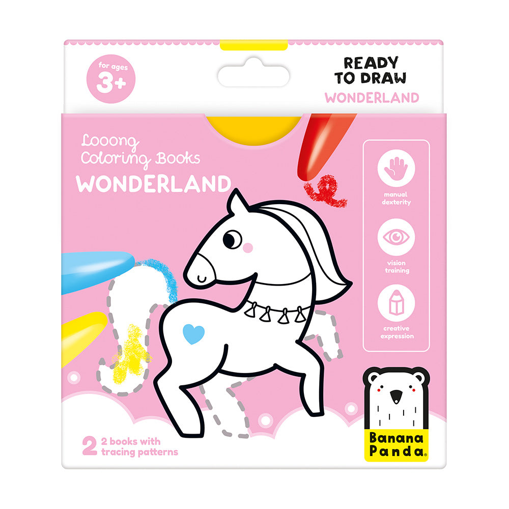 Looong Coloring Books Wonderland