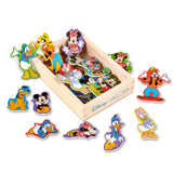 Disney Mickey and Friends Wooden Magnets 20 pc