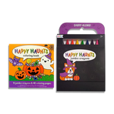 Carry Along Coloring Book Set - Happy Haunts